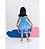 Vestido Infantil Ciganinha com Lastex Frozen - Azul - Imagem 2