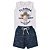 Conjunto Infantil Menino Regata Florida Palm Beach - Branco e Azul - Imagem 2
