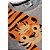 Conjunto Infantil Menino Tigrinho Mescla - Cinza e Laranja - Imagem 5