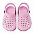 Sandália Infantil Clog Diversão com Estrela - Rosa Glitter - Imagem 2