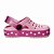 Sandália Infantil Clog Diversão com Estrela - Rosa Glitter - Imagem 3
