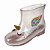 Bota Galocha Baby Unicórnio Incolor - Glitter Prata - Imagem 1