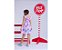 Vestido Infantil Menina Rodado Stitch - Rosa - Imagem 2