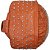 Mochila com Bolinhas em Metal - Marrom - Imagem 3