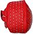 Mochila com Bolinhas em Metal - Vermelha - Imagem 4