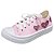 Tênis Infantil Coração Glitter - Rosa Bebê - Imagem 1