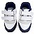 Tênis Infantil Crepe 2 Listras - Azul e Branco - Imagem 4