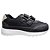 Tênis Infantil Crepe 2 Listras - Preto e Branco - Imagem 2