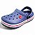 Sandália Clog Babuch com Listra Lateral - Azul - Imagem 1