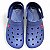 Sandália Clog Babuch com Listra Lateral - Azul - Imagem 3