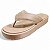 Sandália Chinelo Plataforma Tratorado - Bege - Imagem 1