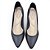 Scarpin Modare Comfort Salto Bloco Bico Fino - Preto - Imagem 3