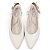 Scarpin Slingback Modare Comfort Salto Bloco - Off White - Imagem 3