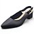 Scarpin Slingback Modare Comfort Salto Bloco - Preto - Imagem 1