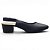 Scarpin Slingback Modare Comfort Salto Bloco - Preto - Imagem 2