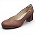 Scarpin Boneca Modare Salto Bloco Comfort - Marrom - Imagem 1