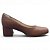 Scarpin Boneca Modare Salto Bloco Comfort - Marrom - Imagem 2