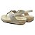 Sandália Papete Modare Comfort de Dedo com Pedraria - Off White - Imagem 3