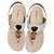 Sandália Papete Modare Comfort de Dedo com Pedraria - Off White - Imagem 4