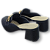 Mocassim Mule Comfort com Corrente - Preto e Dourado - Imagem 5