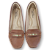 Mocassim Comfort Croco com Fivela - Marrom - Imagem 3