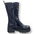 Bota Coturno Cano Alto Salto Tratorado - Preto - Imagem 2