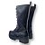 Bota Coturno Cano Alto Salto Tratorado - Preto - Imagem 4