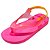 Chinelo Ipanema Baby Glitter - Pink Neon e Amarelo - Imagem 2