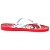 Chinelo Ipanema Turma da Mônica Magali - Vermelho e Branco - Imagem 3
