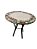 Mesa 080Ø Mosaico de Mármore Ref. Nova Design - Imagem 1