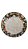 Mesa 080Ø Mosaico de Mármore Ref. Nova Design - Imagem 2