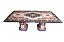 Mesa 2,20x1,10 em Mosaico de mármores Decorativos Ref. Tapete - Imagem 1