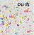 Base de Acrílico Glitter / Purpurina Redonda 10cm - 1un - Imagem 2