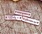 Etiquetas de Acrilico Personalizadas 3x1cm - Imagem 3