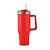 Copo Garrafa Queencher Térmica Inox 1200ml Parede Dupla tampa Canudo - Imagem 10