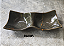 Prato de  Ceramica Duplo (Restaurado) Kintsugi Hideko - Imagem 5