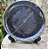 Prato de Ceramica Redondo Grande Azul (Restaurado) Kintsugi HIDEKO - Imagem 1