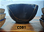 Chawan de Ceramica Preto Decorado Kintsugi - Imagem 1