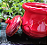 Pote de Alho com tampa Le Creuset Vermelho (Restaurado) Kintsugi - Imagem 2