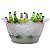 Balde De Gelo Champanheira + 6 Taças Champagne 350ml - Imagem 3