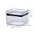 kit 4 Pote Hermético Quadrado Lumini Empilhável 480ml - Imagem 2