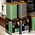 Lixeira Retangular C/ Pedal 5l Tampa Bambu Banheiro Cozinha - Imagem 3