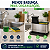 Dispenser de Detergente 3 em 1 Aço Inox com Porta Esponja - Imagem 2