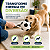 Bola de Futebol de Pelúcia para Cachorro com Puxador Corda Brinquedo Pet - Imagem 5