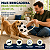 Bola de Futebol de Pelúcia para Cachorro com Puxador Corda Brinquedo Pet - Imagem 2