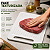 Tábua de Corte Dupla Face 36x23cm com Amaciador de Carne Branca - Imagem 7
