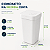 Saleiro de Mesa 90ml Branco com Tampa Furada Compacto - Imagem 4