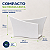 Porta Guardanapo de Papel Branco para Mesa Cozinha Restaurante - Imagem 2