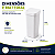 Paliteiro de Mesa Branco Porta Palitos com Tampa Removível 8cm - Imagem 5