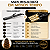 Modelador de Ondas Triondas 25mm Cerâmica Bivolt 180°C 210°C Dourado - Imagem 2